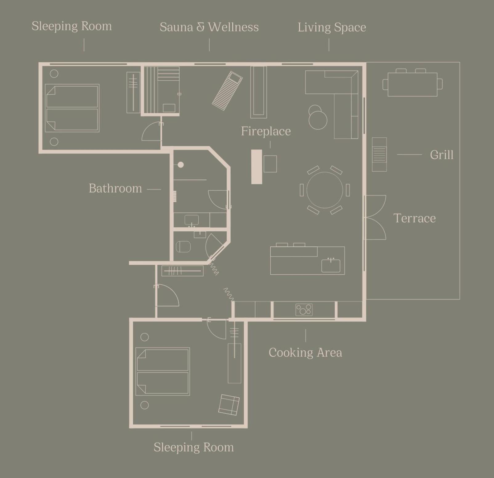 Das Muehlmann Loft Außervillgraten Rum bild