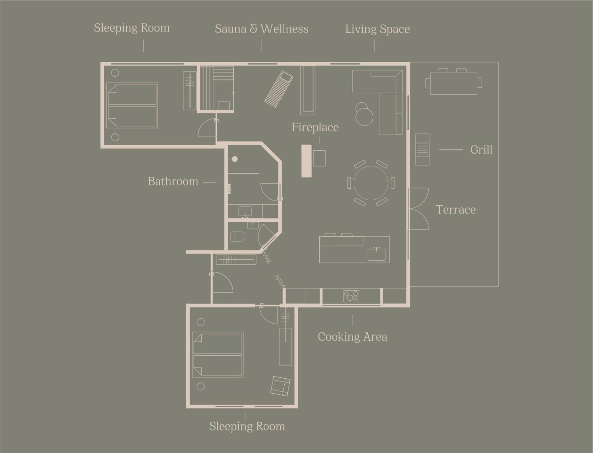 Das Muehlmann Loft Außervillgraten Rum bild